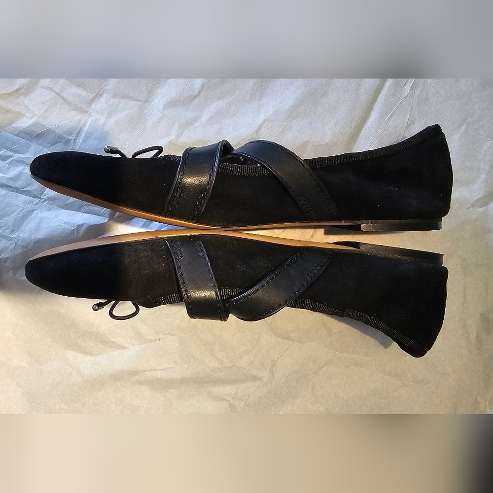 Women's Sam Edelman  Fianna Suede Ballet Flats Size 9 - Picture 5 of 10